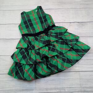 2T Janie and Jack Plaid Holiday Dress